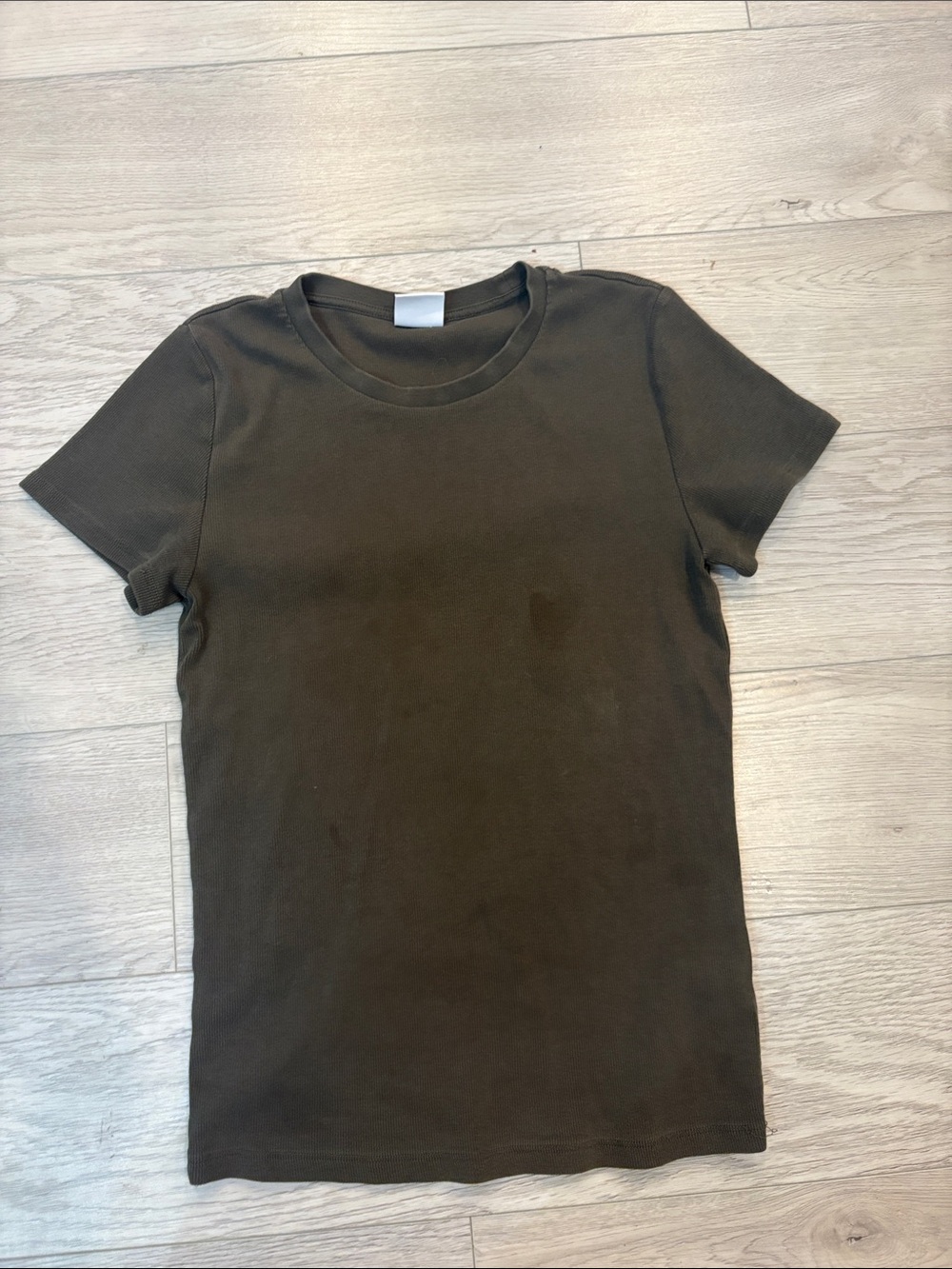 TNA Olive Short Sleeve Crewneck Tee